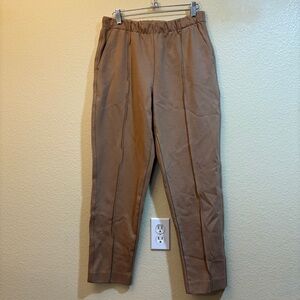 Everlane Dream Pant Light Brown Tigers Eye Trousers Medium